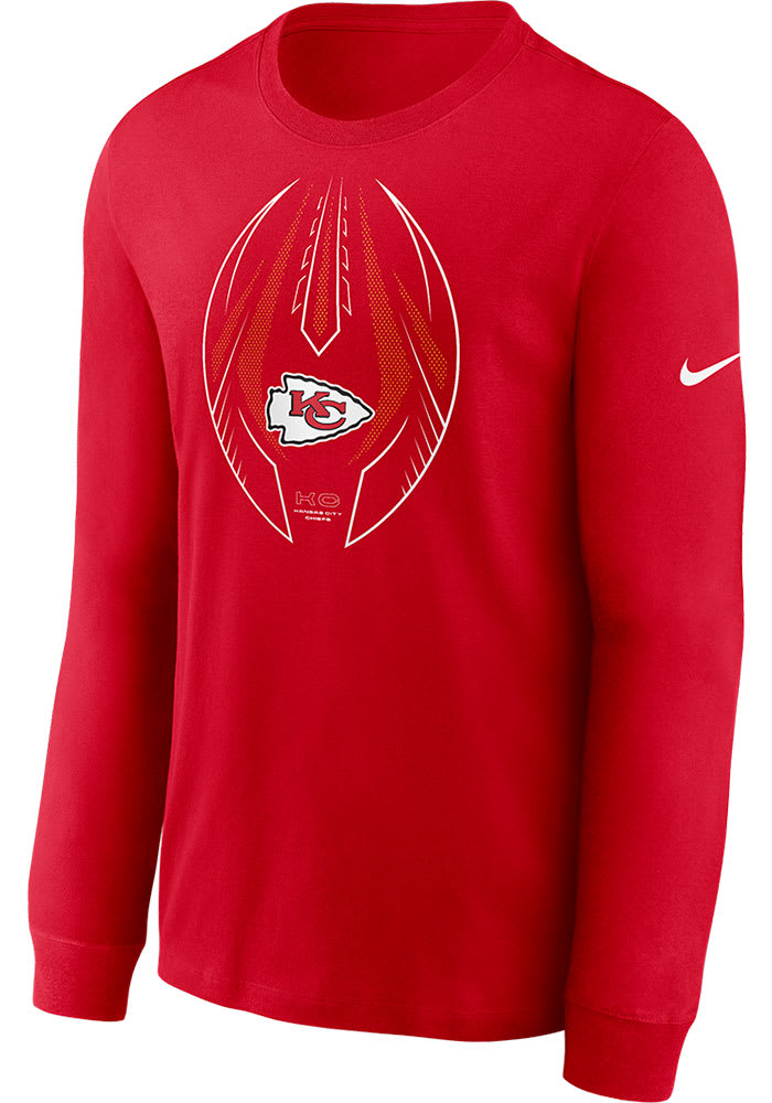 Nike Kansas City Chiefs Red Icon Legend Long Sleeve T-Shirt