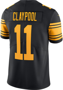 Chase Claypool Nike Pittsburgh Steelers Mens Black Alternate Limited Football Jersey