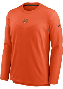 Nike Chicago Bears Mens Navy Blue Dry Top Long Sleeve Sweatshirt