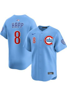 Ian Happ Nike Chicago Cubs Mens Light Blue Alt Limited Baseball Jersey