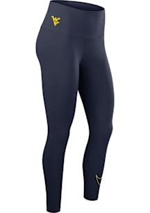 Nike West Virginia Mountaineers Womens Navy Blue 7/8 Pants