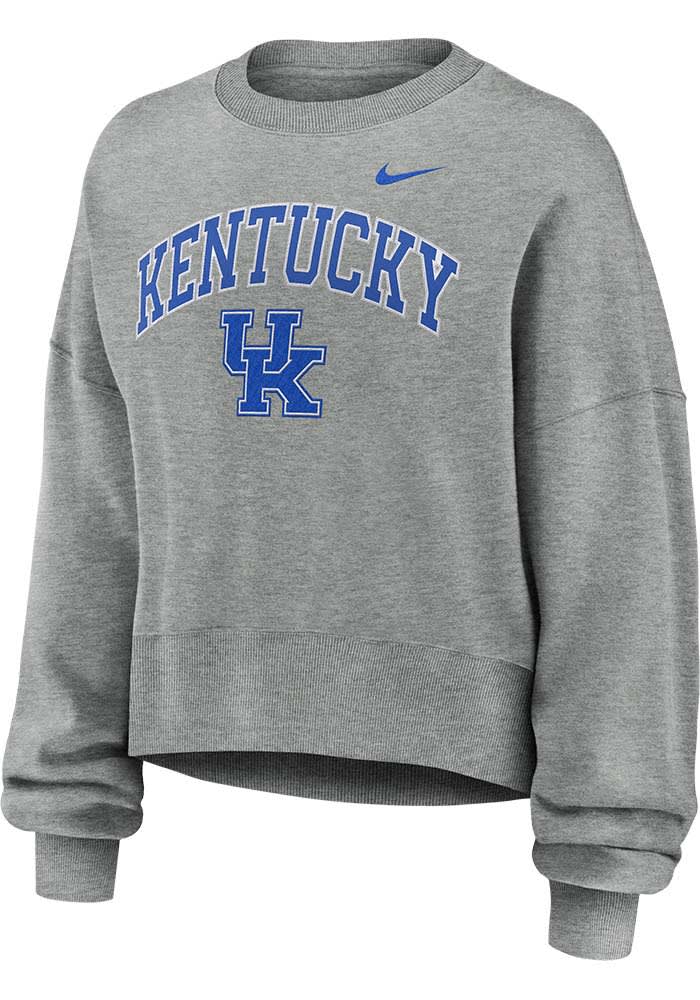 Kentucky Wildcats Nike Crew Sweatshirt Womens GREY Phoenix