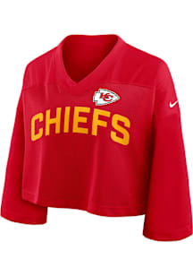 Kansas City Chiefs Womens Nike Jersey Fashion Football Jersey - Red