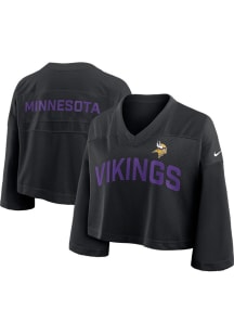 Minnesota Vikings Womens Nike Jersey Fashion Football Jersey - Black