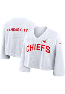 Kansas City Chiefs Womens Nike Jersey Fashion Football Jersey - White