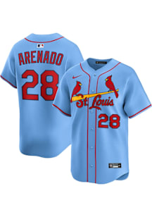 Nolan Arenado Nike St Louis Cardinals Mens Light Blue Alt Limited Baseball Jersey