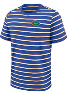 Nike Florida Gators Blue Jordan Club Stripe Short Sleeve T Shirt