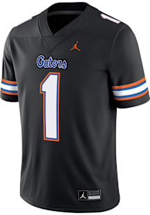 Nike Florida Gators Black Jordan Game Alternate Number 1 Football Jersey