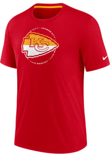 Nike Kansas City Chiefs Red Tri-Blend Short Sleeve Fashion T Shirt
