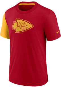 Nike Kansas City Chiefs Red Dri-Fit Cotton Short Sleeve Fashion T Shirt