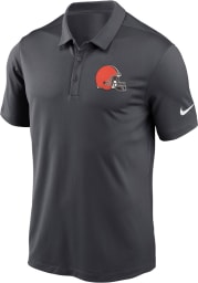 Nike Cleveland Browns Mens Grey Franchise Short Sleeve Polo