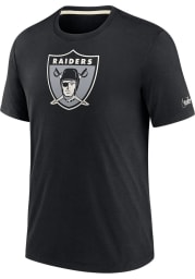 Nike Las Vegas Raiders Black Historic Impact Short Sleeve Fashion T Shirt