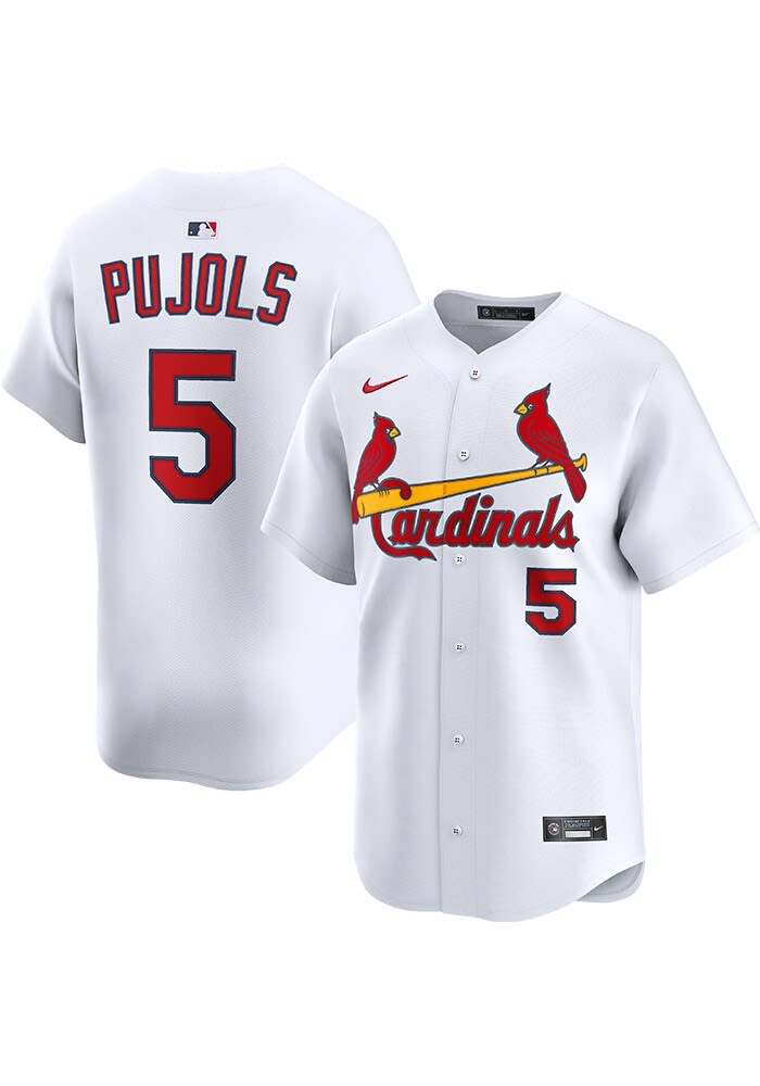 Albert Pujols St Louis Cardinals Mens White Home Limited