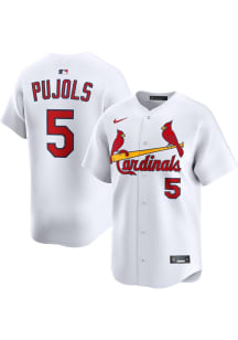 Albert Pujols Nike St Louis Cardinals Mens White Home Limited Baseball Jersey