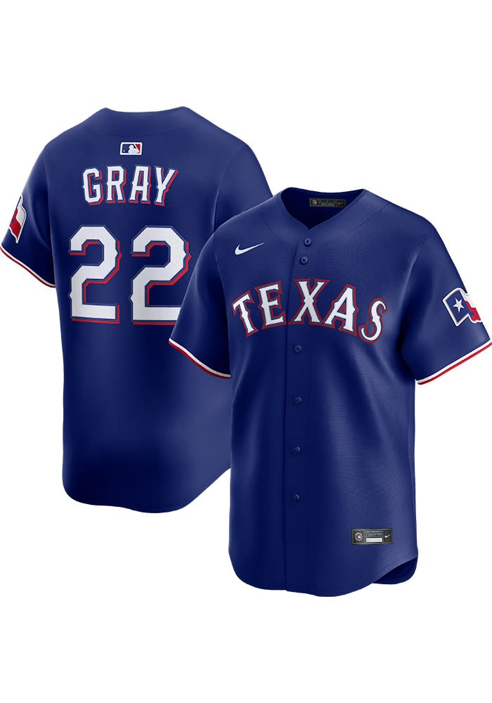 Jon Gray Texas Rangers Mens ROYAL Alt Limited Baseball