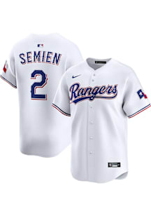Marcus Semien Nike Texas Rangers Mens White Home Limited Baseball Jersey