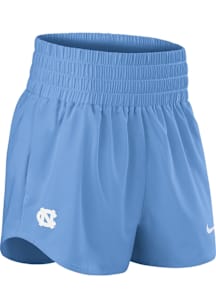 Nike North Carolina Tar Heels Womens Light Blue High Rise Shorts