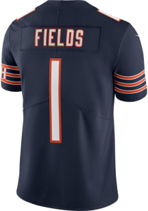 Justin Fields Nike Chicago Bears Mens Navy Blue HOME Limited Football Jersey