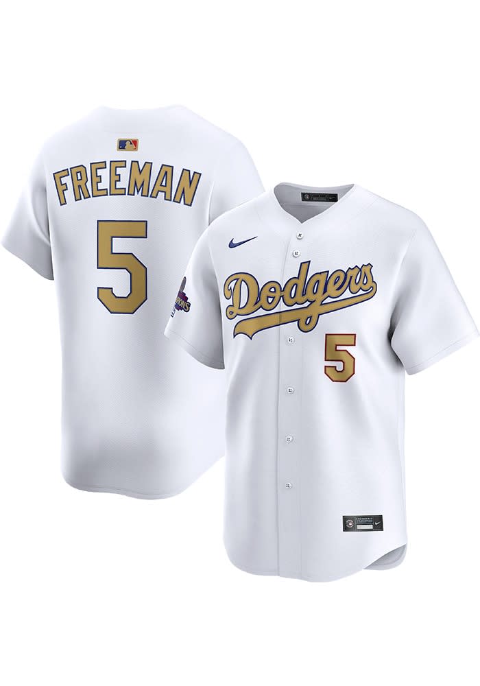 Freddie Freeman Los Angeles Dodgers Mens White 2024 World