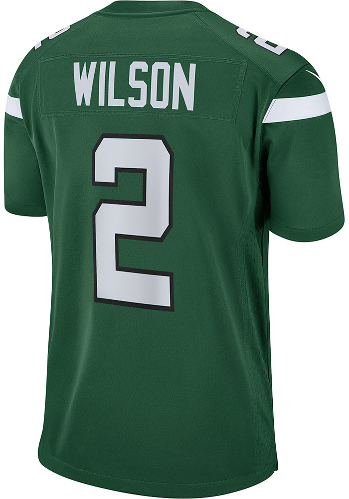 Zach Wilson Nike New York Jets Green Home Game Football Jersey