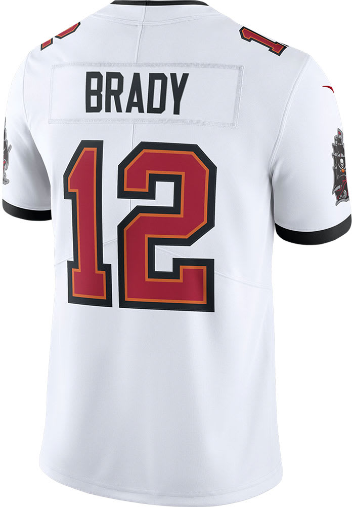 Tom Brady Nike Tampa Bay Buccaneers Mens White Road Limited Football Jersey