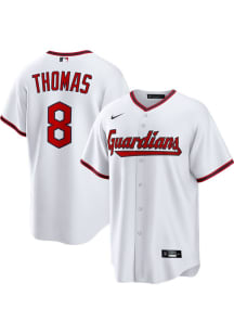 Lane Thomas Cleveland Guardians Mens Replica Home Jersey - White