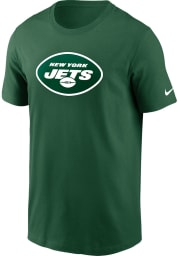 Nike New York Jets Green Team Logo Short Sleeve T Shirt