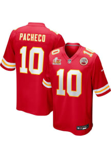 Isiah Pacheco  Nike Kansas City Chiefs Red 2024 Super Bowl Participant Football Jersey