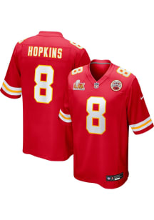 DeAndre Hopkins  Nike Kansas City Chiefs Red 2024 Super Bowl Participant Football Jersey