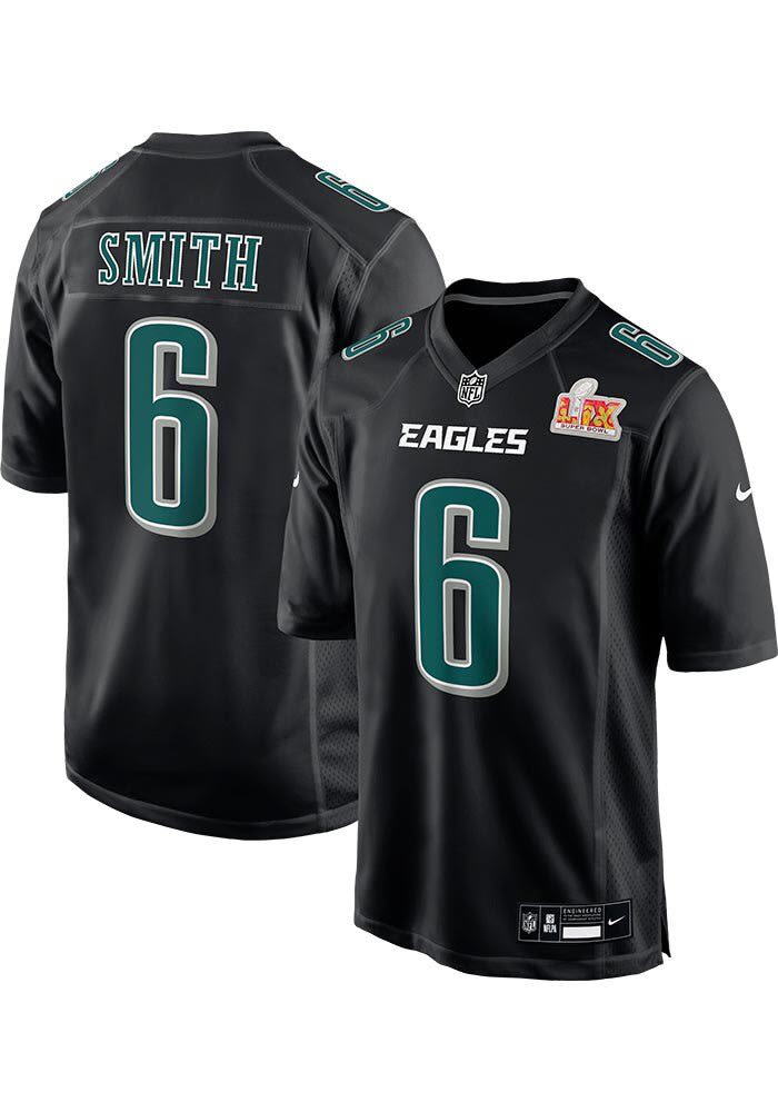 Devonta Smith Philadelphia Eagles BLACK 2024 Super Bowl