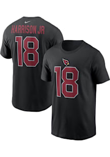 Marvin Harrison Jr Arizona Cardinals Black Alt Short Sleeve Player T Shirt