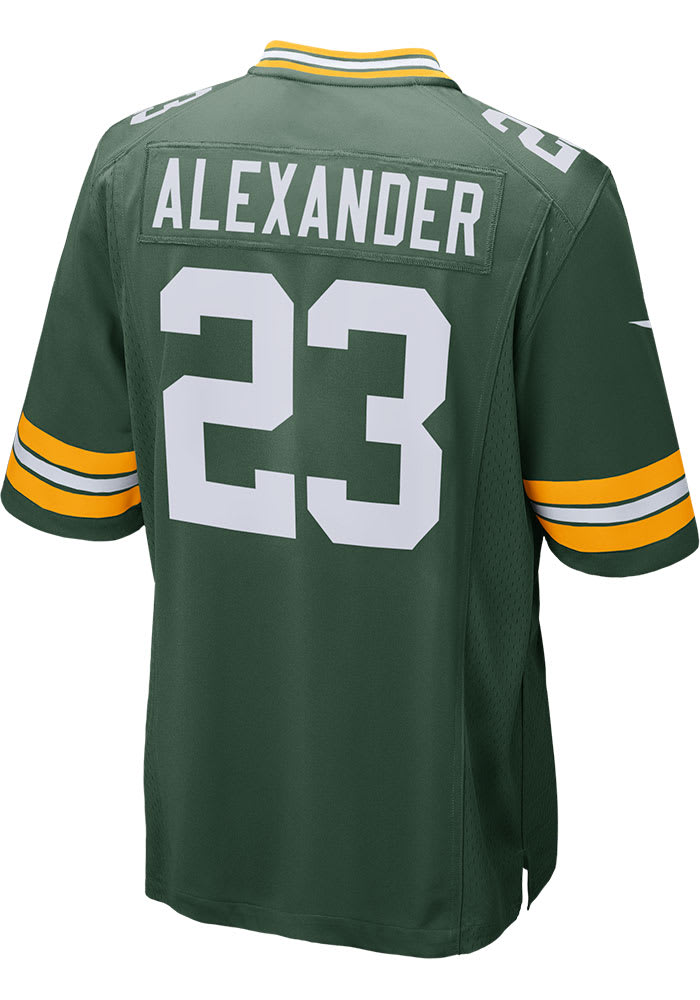 Men's Nike Jaire Alexander Green Green Bay Packers Game Team Jersey