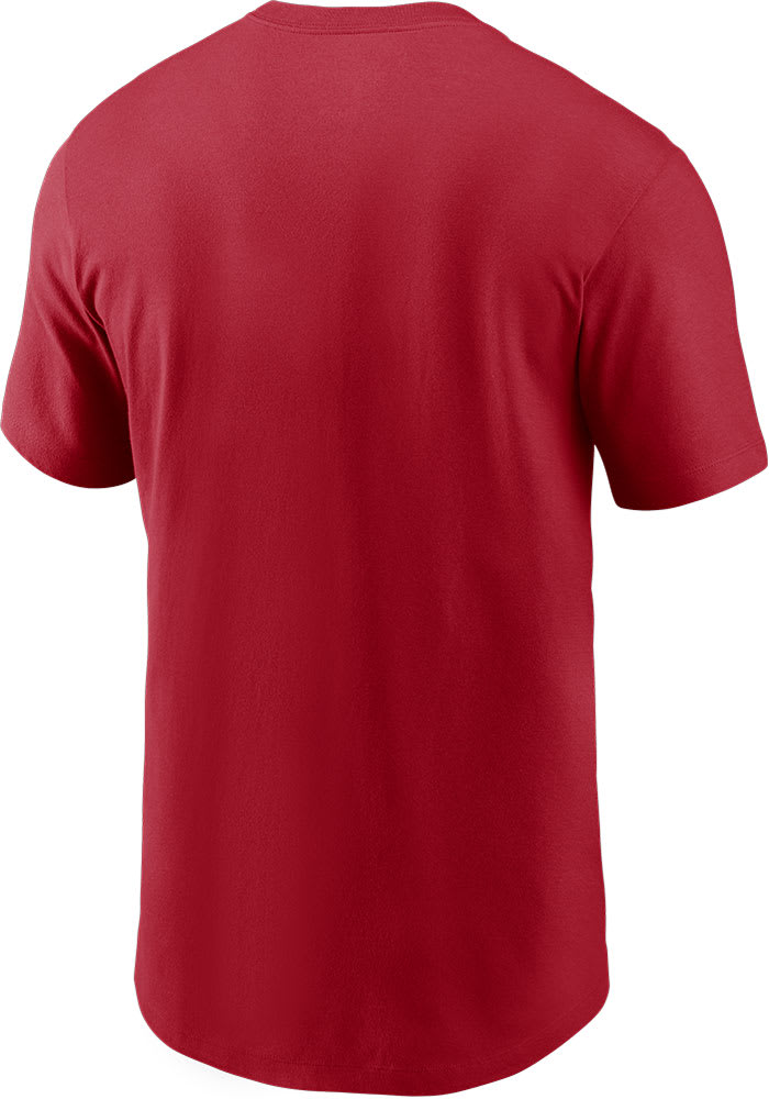 Nike Cincinnati Reds Red Coop Logo Short Sleeve T Shirt