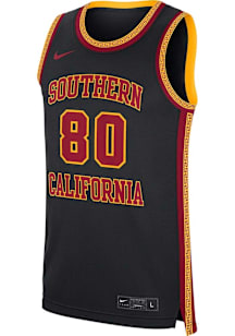 Nike USC Trojans Black Replica Jersey