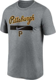Nike Pittsburgh Pirates Grey Legend Short Sleeve T Shirt