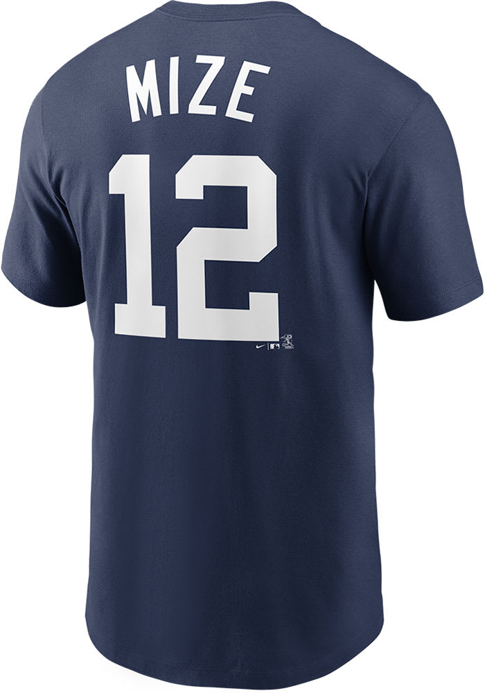 Casey Mize Detroit Tigers Navy Blue Name Number Short Sleeve Player T Shirt