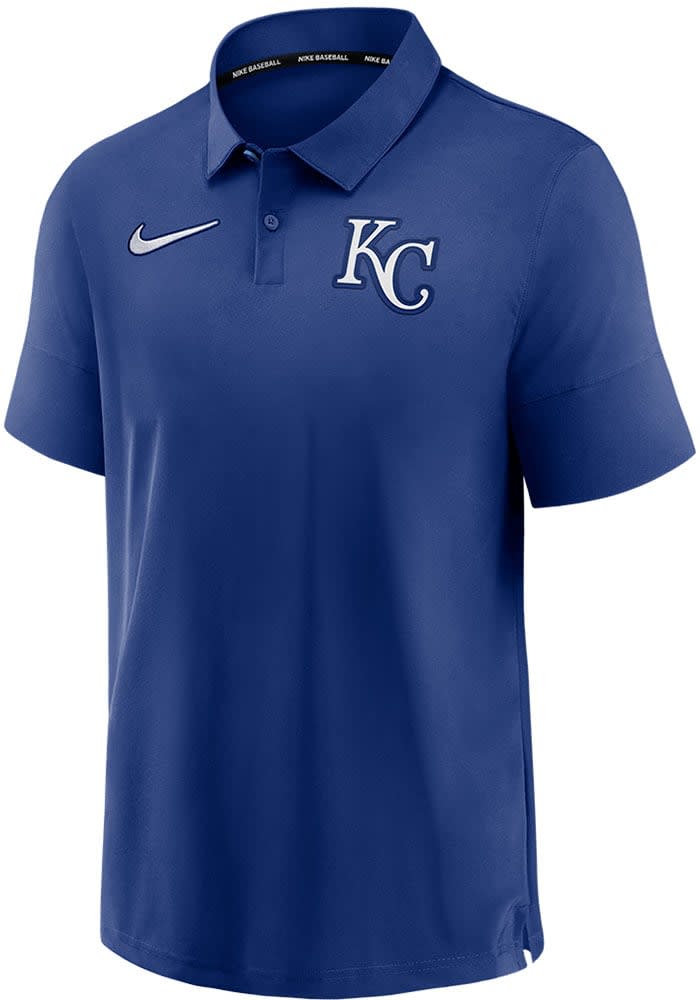 Antigua MLB Kansas City Royals Spark Short-Sleeve Polo Shirt