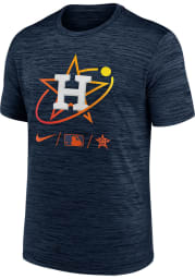 Nike Houston Astros Navy Blue CITY CONNECT Short Sleeve T Shirt