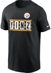 Nike Pittsburgh Steelers Black YINZ Short Sleeve T Shirt