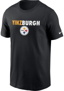 Nike Pittsburgh Steelers Black Yinzburgh Short Sleeve T Shirt
