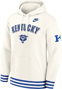 Nike Kentucky Wildcats Mens White Legacy Retro Long Sleeve Hoodie