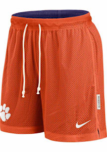 Nike Clemson Tigers Mens Orange DriFIT Shorts