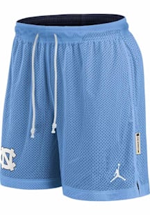 Nike North Carolina Tar Heels Mens Light Blue Jordan DriFIT Shorts