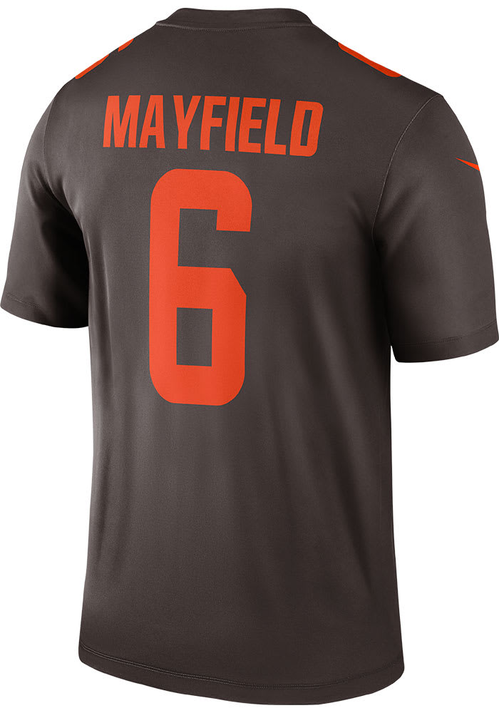 Baker Mayfield Nike Cleveland Browns Brown Home Legend Football Jersey