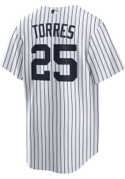Gleyber Torres New York Yankees Mens Replica Home Jersey - White