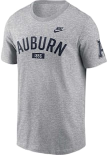 Nike Auburn Tigers Grey Legacy Arch Short Sleeve T Shirt