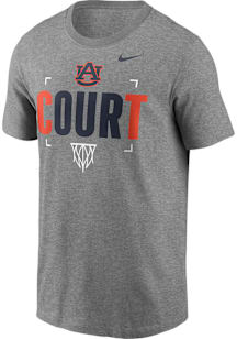 Nike Auburn Tigers Grey Our Court Short Sleeve T Shirt