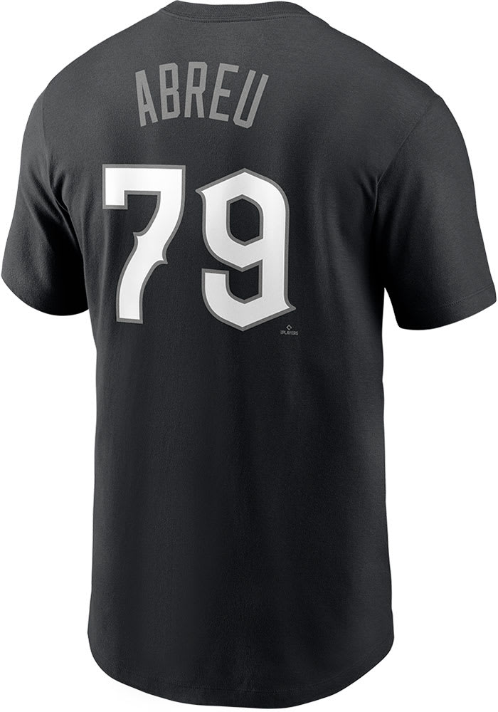 Jose Abreu Chicago White Sox Black City Connect Short Sleeve Player T Shirt