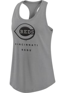 Nike Cincinnati Reds Womens Grey All Day Tank Top