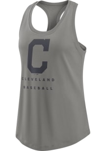 Nike Cleveland Guardians Womens Grey All Day Tank Top